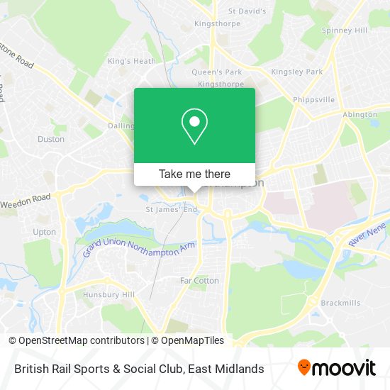 British Rail Sports & Social Club map