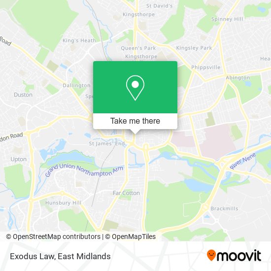 Exodus Law map