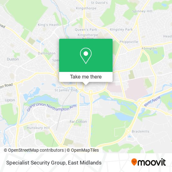 Specialist Security Group map