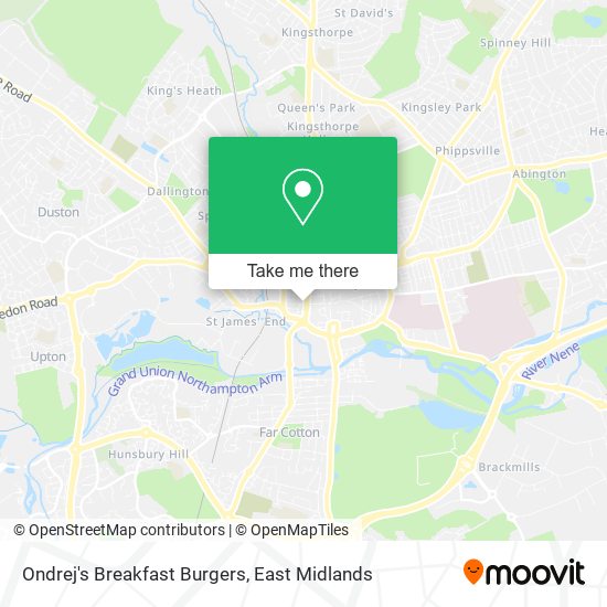 Ondrej's Breakfast Burgers map