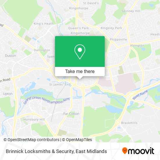 Brinnick Locksmiths & Security map