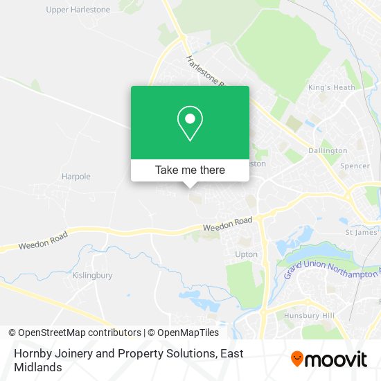 Hornby Joinery and Property Solutions map
