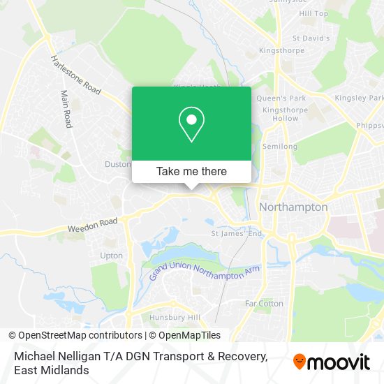 Michael Nelligan T / A DGN Transport & Recovery map