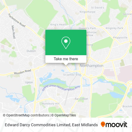 Edward Darcy Commodities Limited map