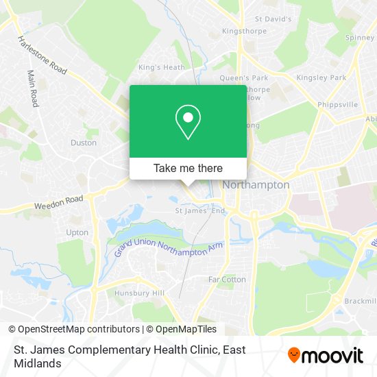 St. James Complementary Health Clinic map