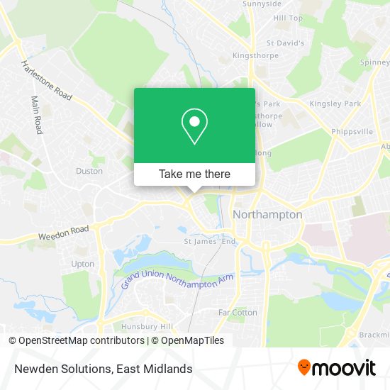Newden Solutions map