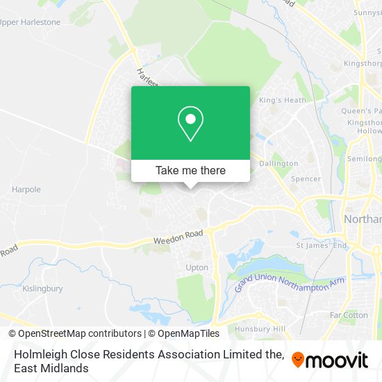 Holmleigh Close Residents Association Limited the map