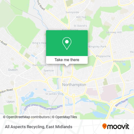 All Aspects Recycling map