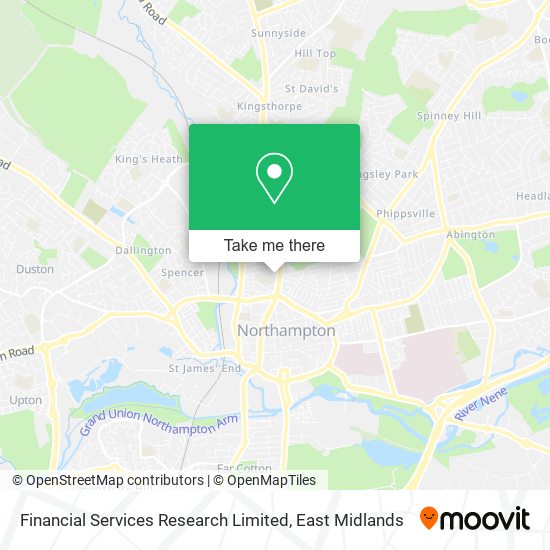 Financial Services Research Limited map