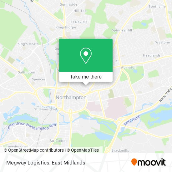 Megway Logistics map