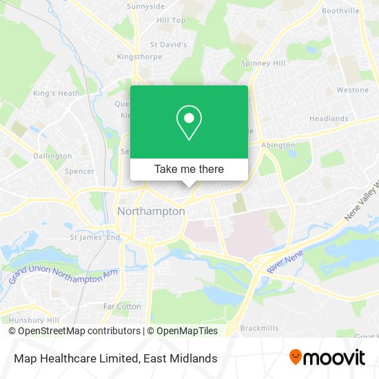 Map Healthcare Limited map