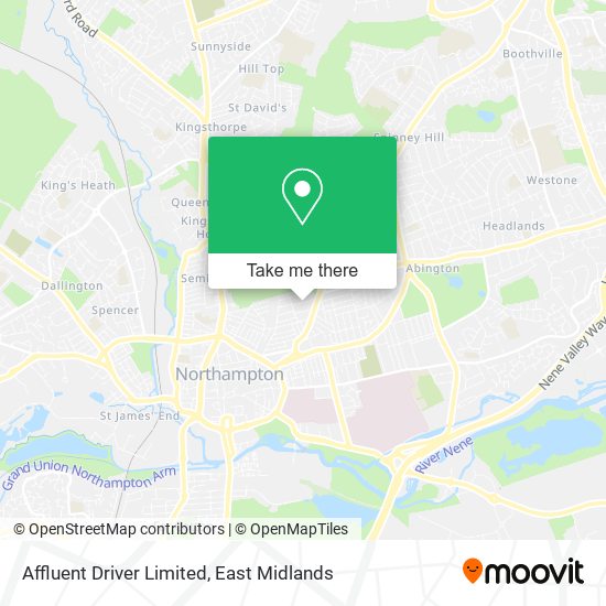 Affluent Driver Limited map