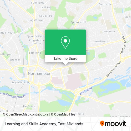 Learning and Skills Academy map
