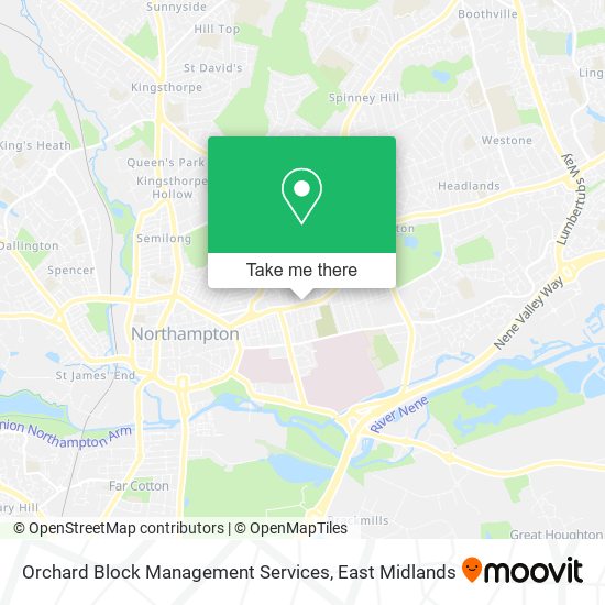 Orchard Block Management Services map