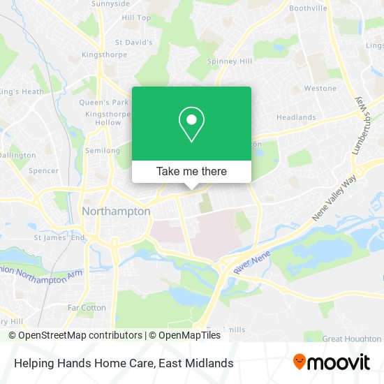 Helping Hands Home Care map