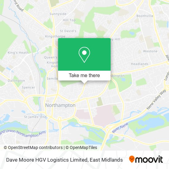 Dave Moore HGV Logistics Limited map