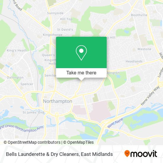Bells Launderette & Dry Cleaners map