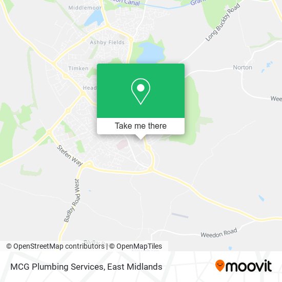 MCG Plumbing Services map