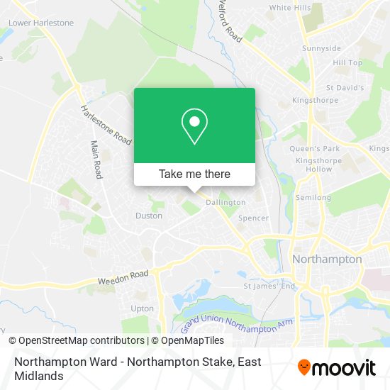 Northampton Ward - Northampton Stake map