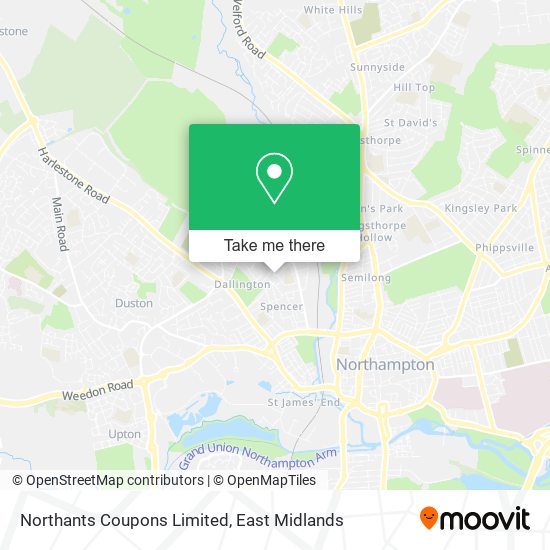 Northants Coupons Limited map