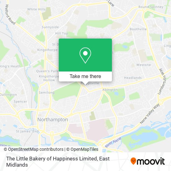 The Little Bakery of Happiness Limited map