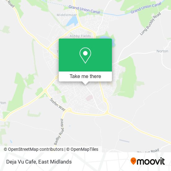 Deja Vu Cafe map