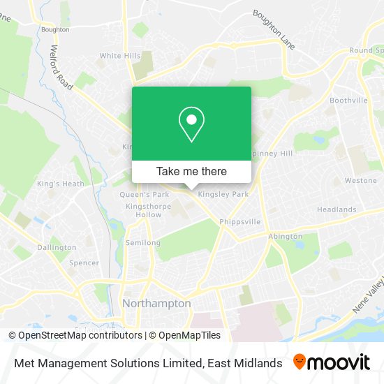 Met Management Solutions Limited map