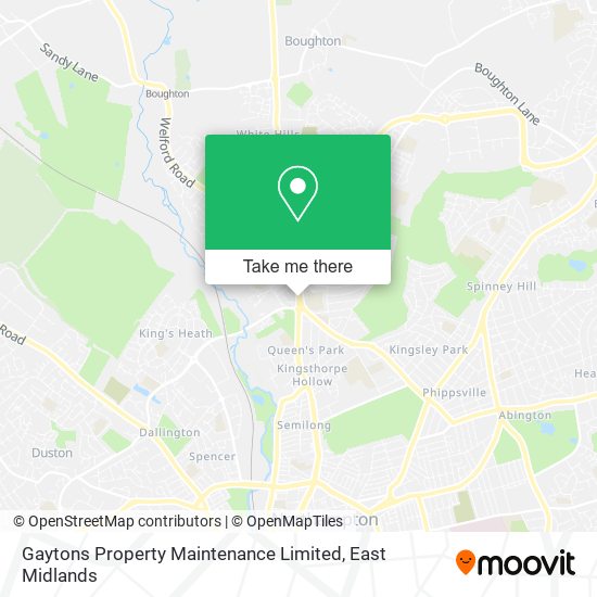 Gaytons Property Maintenance Limited map