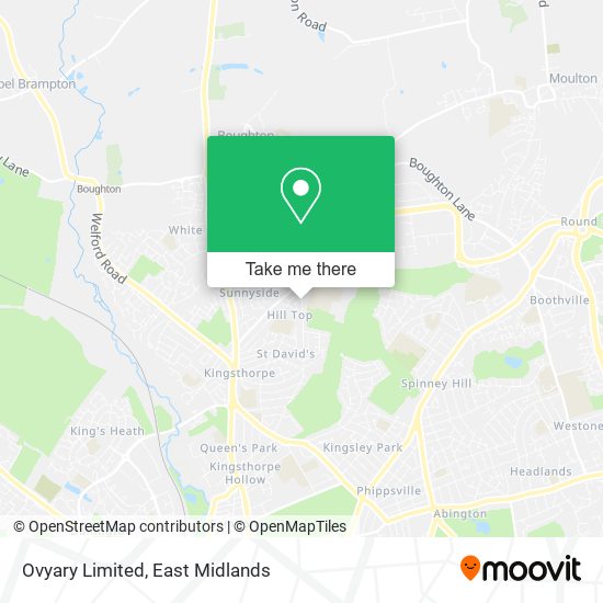 Ovyary Limited map