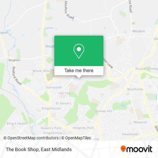 The Book Shop map