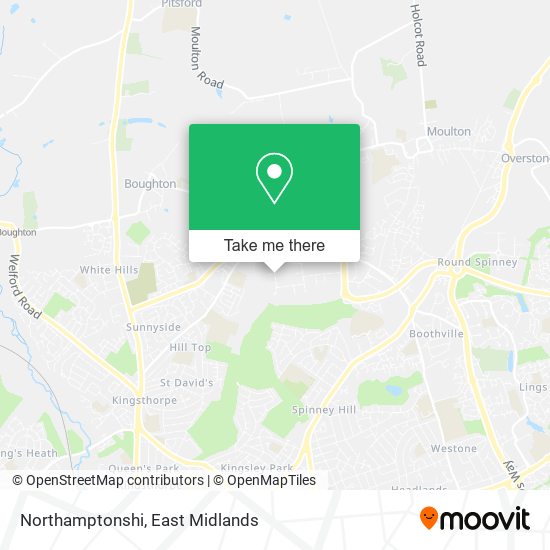 Northamptonshi map