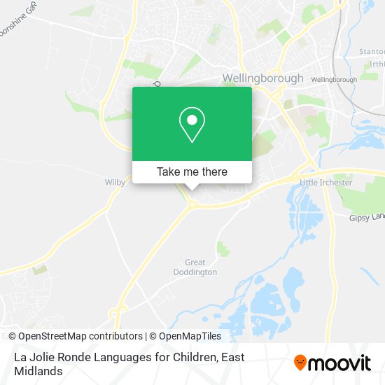 La Jolie Ronde Languages for Children map