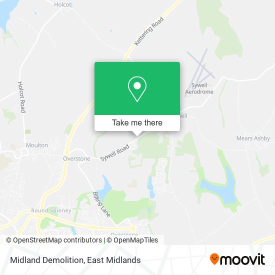 Midland Demolition map