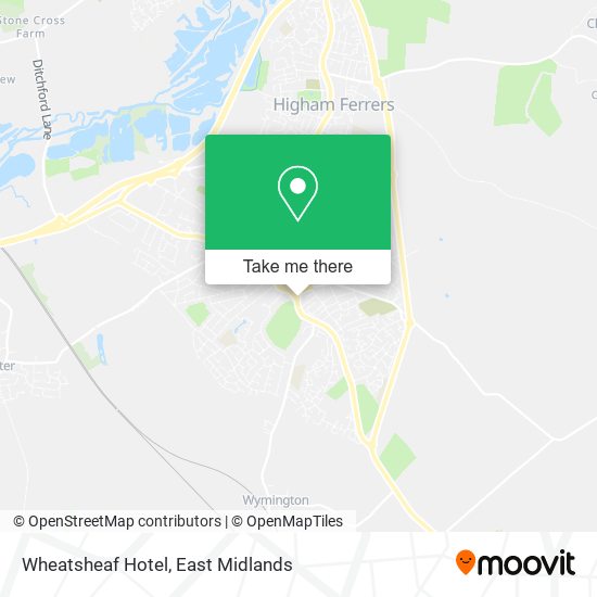 Wheatsheaf Hotel map