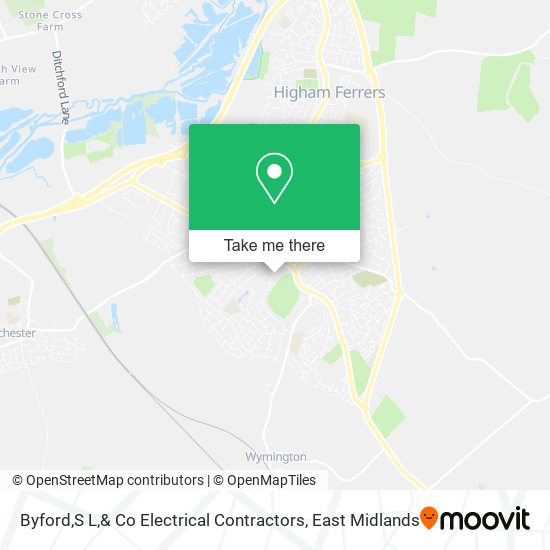 Byford,S L,& Co Electrical Contractors map