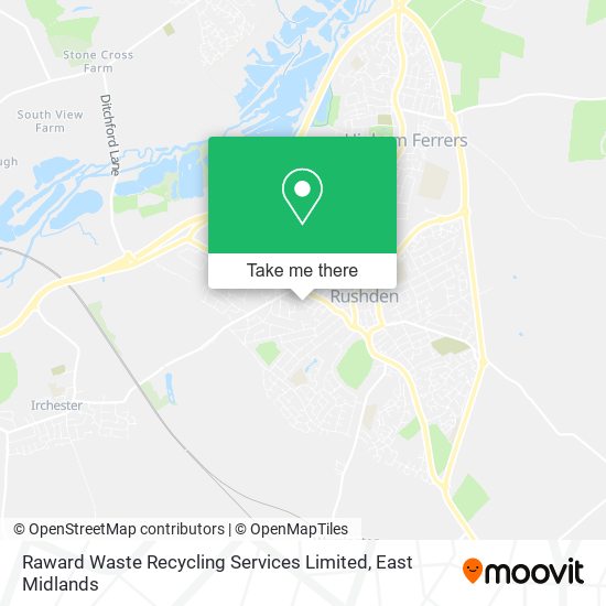 Raward Waste Recycling Services Limited map