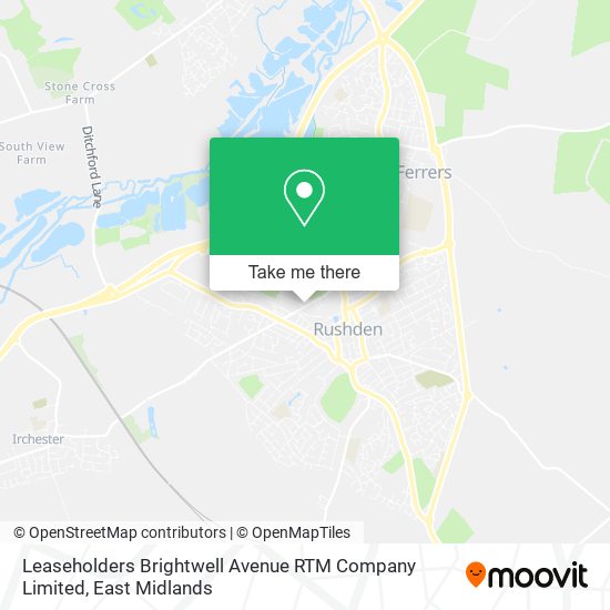 Leaseholders Brightwell Avenue RTM Company Limited map