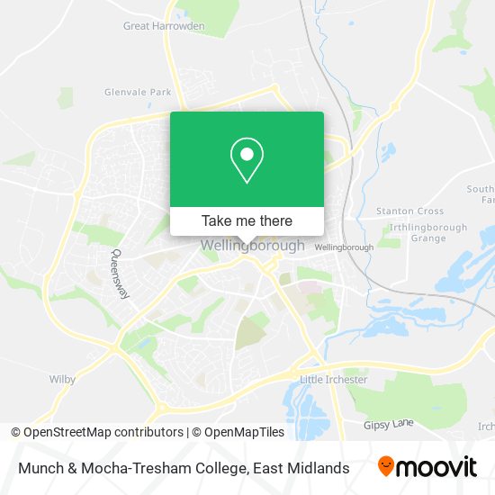 Munch & Mocha-Tresham College map