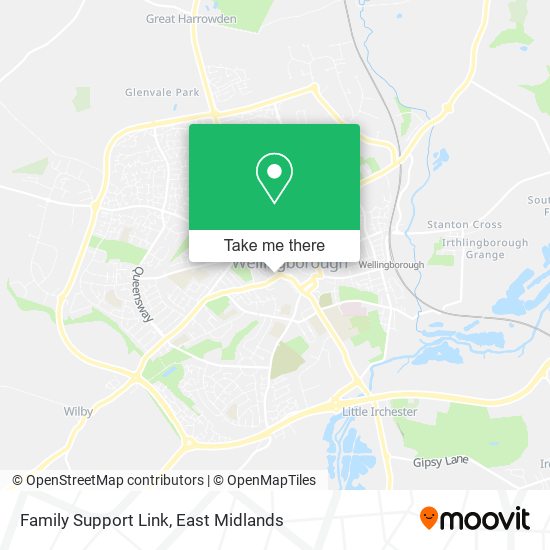 Family Support Link map