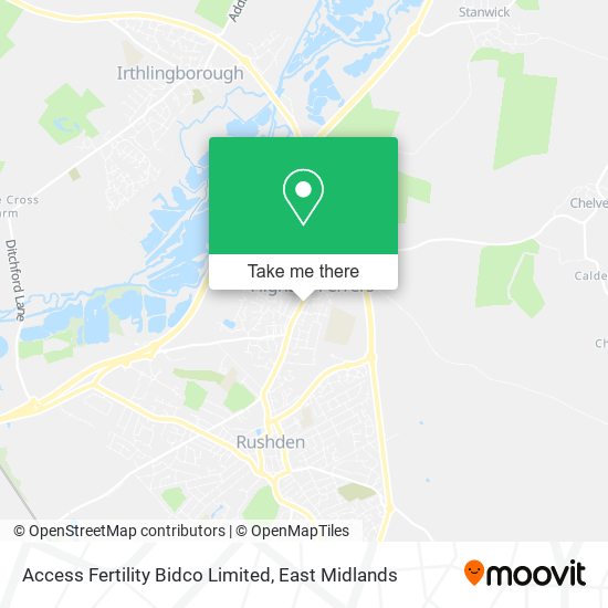 Access Fertility Bidco Limited map