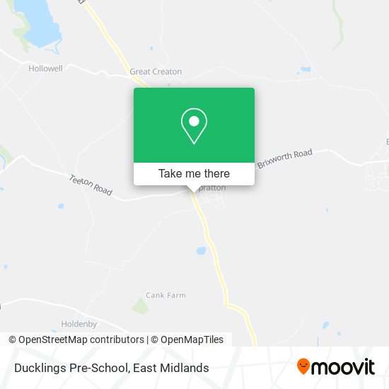 Ducklings Pre-School map