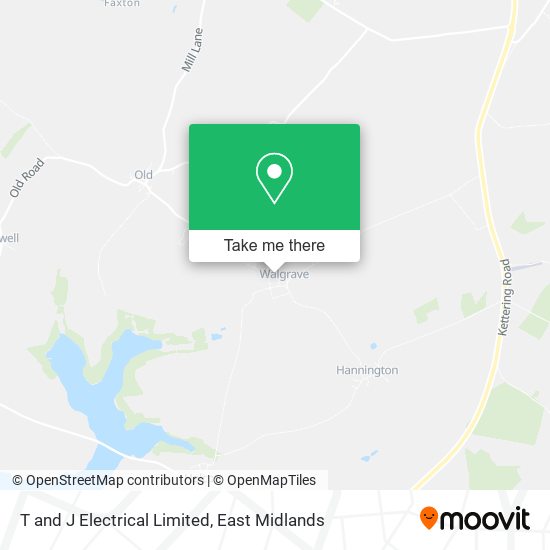 T and J Electrical Limited map