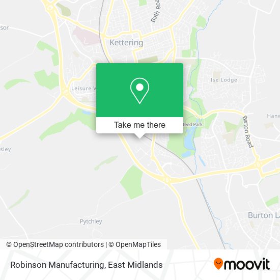 Robinson Manufacturing map