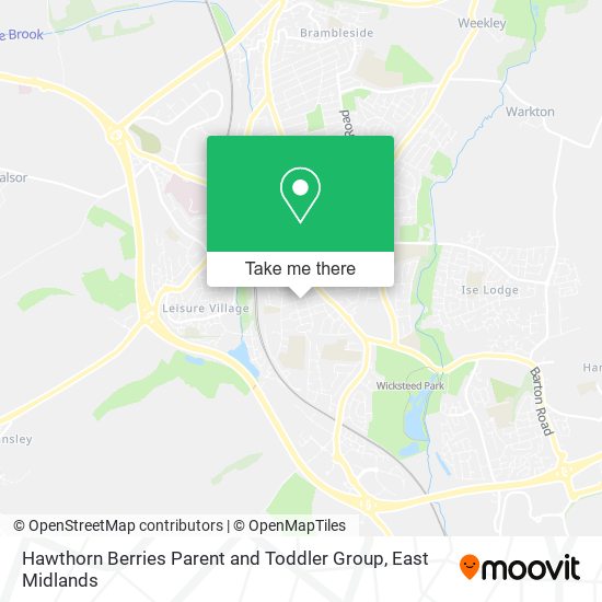Hawthorn Berries Parent and Toddler Group map