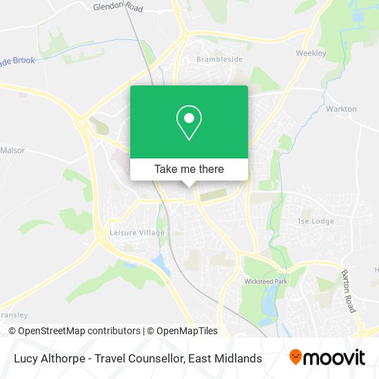 Lucy Althorpe - Travel Counsellor map