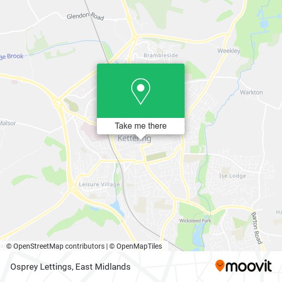 Osprey Lettings map