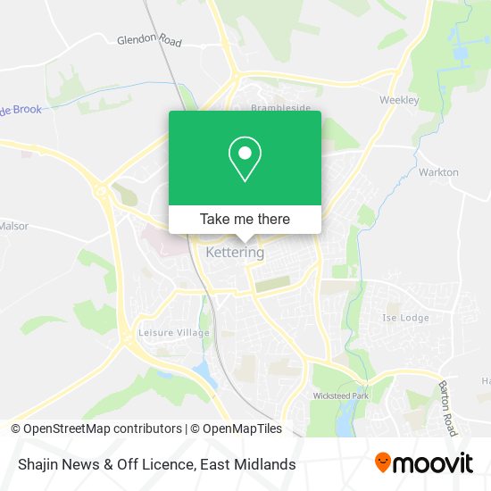 Shajin News & Off Licence map