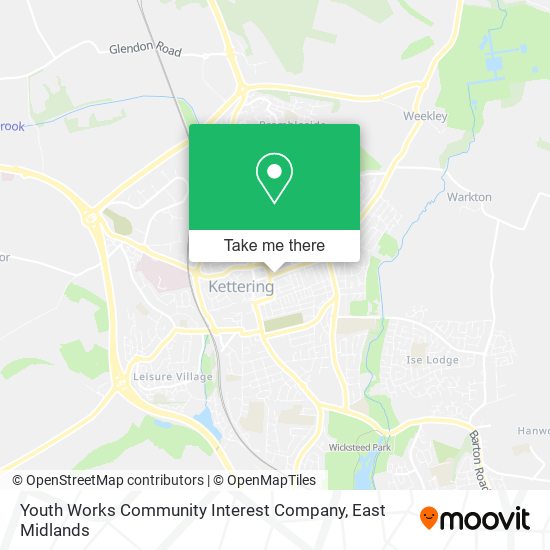 Youth Works Community Interest Company map