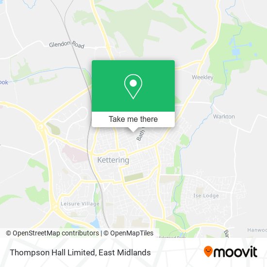 Thompson Hall Limited map