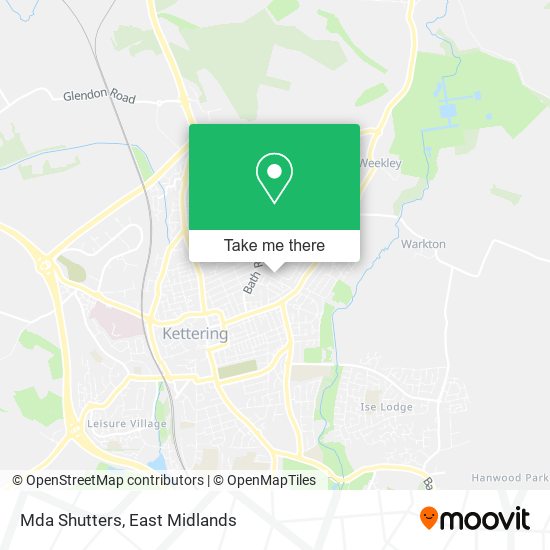 Mda Shutters map